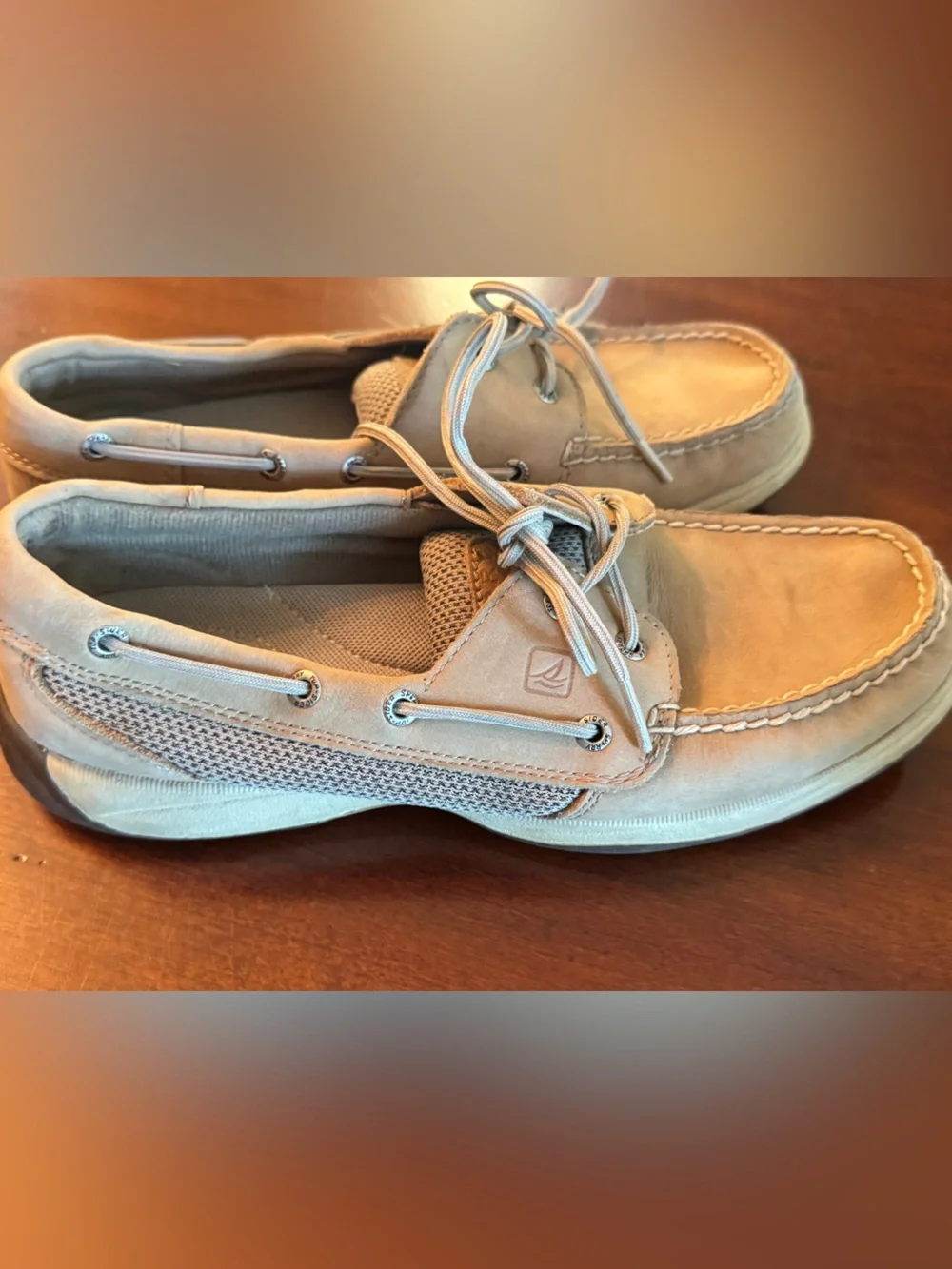 Women’s Sperry 8.5 Top-Sider Leather Deck Shoes Preppy Coastal Granddaughter